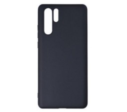 Slika 2 izdelka: Silikonski ovitek za Huawei P30 Pro - mat črn