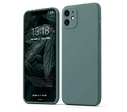 Slika izdelka: Silikonski ovitek za iPhone 14 Plus 6.7 - mat zelen