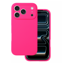 Slika izdelka: Silikonski ovitek za iPhone 17 Pro Max - mat liquid - roza