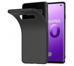 Slika izdelka: Silikonski ovitek za Samsung Galaxy S10 G973 - mat črn