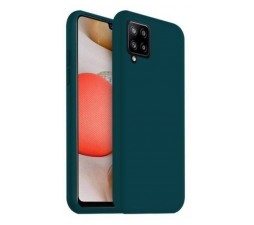 Slika izdelka: Silikonski ovitek za Samsung Galaxy A02s A025 - mat temno zelen