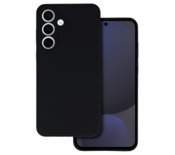 Slika izdelka: Silikonski ovitek za Samsung Galaxy A18 - mat liquid črn 