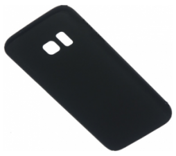 Slika 2 izdelka: Silikonski ovitek za Samsung Galaxy Xcover 4s G398 / Galaxy Xcover 4 G390 - mat črn