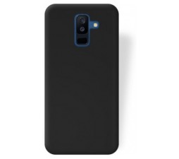 Slika 2 izdelka: Silikonski ovitek za Samsung Galaxy J4 Plus 2018 J415 - mat črn