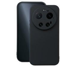 Slika 2 izdelka: Silikonski ovitek za Xiaomi 17 Ultra - mat liquid črn 