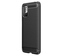 Slika izdelka: Silikonski ovitek za Xiaomi Redmi Note 10 5G - mat carbon črn