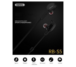 Slika 2 izdelka: Slušalke REMAX Sport Bluetooth RB-S5 črne