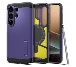 Slika izdelka: Spigen Tough Armor silikonski ovitek odporen na udarce za Samsung Galaxy S26 Ultra 5G - vijola