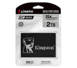 Slika 2 izdelka: SSD Kingston 2,048TB KC600, 550/520 MB/s, SATA 3.0(6Gb/s), 3D TLC