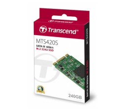Slika 2 izdelka: SSD Transcend M.2 2242 240GB 420S, 500/430MB/s, 3D TLC, SATA3