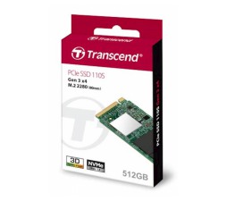 Slika 2 izdelka: SSD Transcend M.2 PCIe NVMe 512GB 110S, 1700/900MB/s, 3D TLC