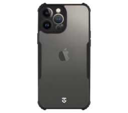 Slika 2 izdelka: Tactical Quantum silikonski ovitek za iPhone 13 Pro Max - prozorno črn