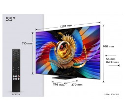 Slika 2 izdelka: TCL 55 Premium SQD-Mini LED TV 55Q7D Pro