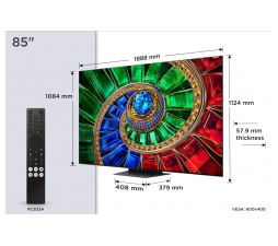 Slika 2 izdelka: TCL 85 RGB-Mini LED TV 85RM7L