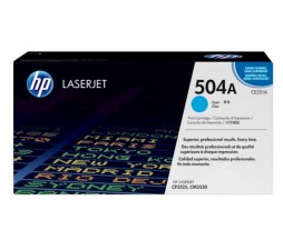 Slika izdelka: TONER HP 504A CYAN ZA COLOR LASER CP3525/CM3530 ZA 7.000 STRANI