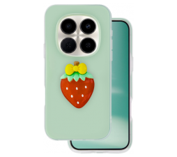 Slika izdelka: Tutti Frutti 2v1 silikonski ovitek za Xiaomi Redmi Note 15 - zelen