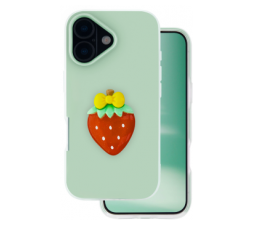 Slika 2 izdelka: Tutti Frutti 2v1 silikonski ovitek za iPhone 17 - zelen