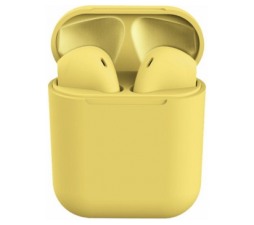 Slika 2 izdelka: TWS bluetooth slušalka (slušalke) inPods 12 rumene