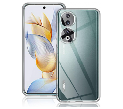 Slika izdelka: Ultra tanek silikonski ovitek za Honor 90 - prozoren