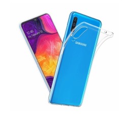 Slika izdelka: Ultra tanek silikonski ovitek za Samsung Galaxy A10 A105 - prozoren