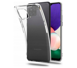 Slika 2 izdelka: Ultra tanek silikonski ovitek za Samsung Galaxy A22 A225 LTE - prozoren