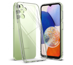 Slika 2 izdelka: Ultra tanek silikonski ovitek za Samsung Galaxy A15 5G - prozoren
