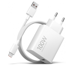 Slika 2 izdelka: Xiaomi MY-19-ER stenski polnilnik 100 W USB-A s kablom USB-C – bel