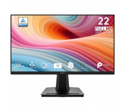 Slika izdelka: Zaslon MSI PRO MP225 E12VL / 21,5" (54,6 cm) / 1920 X 1080 / 120 Hz / 1 ms