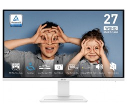 Slika izdelka: Zaslon MSI PRO MP273QW E2 27" / WQHD / IPS / 100Hz / 1ms MPRT (bel)